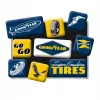 Magnesy (9szt) Goodyear - Logos 83101