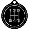 Brelok do kluczy Audi Logo 48039