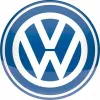 Plakat okrągły 35cm VW Logo 25106