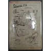Plakat 20x30 Vespa-Parts Sketc 22312