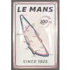 Plakat 20x30 24h Le Mans Circuit 22394