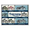 Magnesy (9szt) Triumph Model Chart 83128
