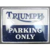Plakat 30x40 Triumph Parking Only 23313