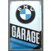 Tablica szyld BMW GARAGE metalowy blaszany 40x60