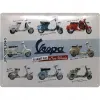 Plakat 30x40 Vespa Model Chart 23258