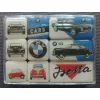 Magnesy (9szt) BMW - Vintage Cars 83078