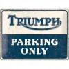 Plakat 30x40 Triumph Parking Only 23313