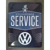 Tablica szyld VOLKSWAGEN SERVICE VW blacha metal