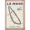Plakat 20x30 24h Le Mans Circuit 22394