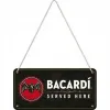 Zawieszka Bacardi Served Here 28042