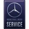 Plakat 30x40 Mercedes Benz Blue 23318