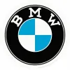 Plakat okrągły 35cm BMW Logo 25101