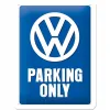 Plakat 15 x 20cm VW Parking Only 26169