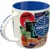 Kubek Pan Am Travel Collage 43074