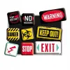 Magnesy (9szt) Warning 83094