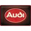 Plakat 20x30 Audi Logo Red Shine 22326