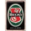 Plakat 20x30 Becks Key Logo 22296