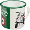 Emaliowany Kubek Vespa Italian 43229