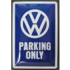 Plakat 20x30cm VW Parking Only VW 22194