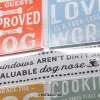 Plakat 20x30 PfotenSchild Dog Rule 22289