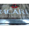 Plakat 30x40 Bacardi Wood Logo Bar 23289