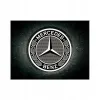Magnes Mercedes-Benz - Logo Black 14390
