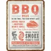 Plakat 15x20 BBQ Rules 26306