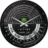 Zegar ścienny JOHN DEERE na prezent metal+szkło
