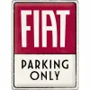 Plakat 30x40 Fiat Parking Only 23300