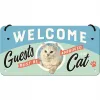Zawieszka Metalowa Welcome Guests 28027