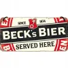 Zawieszka Becks-Label Served Here 28033