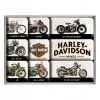 Magnesy (9szt) Harley-Davidson - M 83102