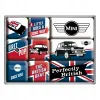 Magnesy (9szt) Mini - Union Jack 83079
