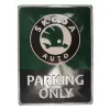 Plakat 30x40 Skoda Parking Only 23347