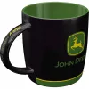 Kubek John Deere Logo Black 43081