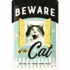 Plakat 20x30 Beware of the Cat 22281