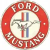Plakat okrągły 35cm Ford Mustang 25102