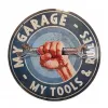 Plakat okrągły 35cm My Garage-My 25112