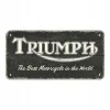 Zawieszka Triumph Logo Black Wood 28052
