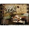 Plakat 30x40cm Route 66 Road Tri 23147