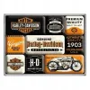 Magnesy (9szt) Harley Davidson 83133