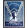 Plakat 30x40 Citroen 2CV Logo Blue 23308