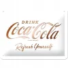 Tablica szyld COCA-COLA karta plakat metal 15x20