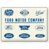 Plakat 30x40 Ford-Logo Evolution 23299