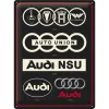 Plakat 30x40 Audi Logo Evolution 23306