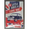 Tablica plakat MINI COOPER blaszany metal prezent
