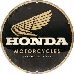 Plakat okrągły 35cm Honda MC 25108