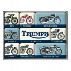 Magnesy (9szt) Triumph Model Chart 83128