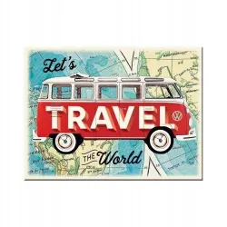 Magnes VW Bulli Let`s Travel 14403