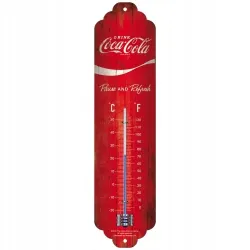 Termometr Coca-Cola - Logo Red Wav 80310